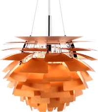 Artichoke Lamp  Copper/48 CM image.