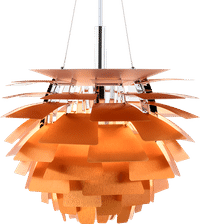Artichoke Lamp  Copper/60 CM image.