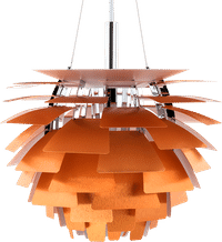 Artichoke Lamp  Copper/84 CM image.
