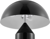Atollo Style Table Lamp Black image.