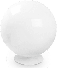 Ball Chair Charcoal Grey/White/Large image.