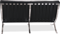 Barcelona 2 Seat Sofa Black  image.