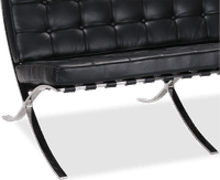 Barcelona 2 Seat Sofa Camel image.