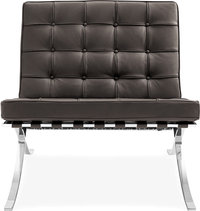 Barcelona Chair Italian Leather/Dark Brown image.