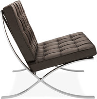 Barcelona Chair Italian Leather/Dark Brown image.