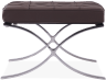 Barcelona Stool  Premium Leather/Mocha image.