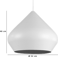 Beat Pendant Light - Stout Black / Gold image.