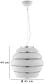 Beehive Lamp A331 White image.