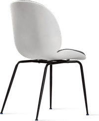 Beetle Style - Half Upholstered Grey/Black image.