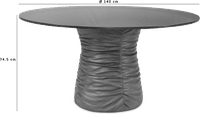 Bellows Table Black image.