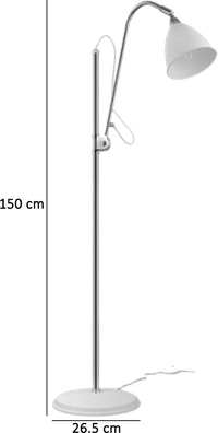 Bestlite Style Floor Lamp - BL3 Black image.