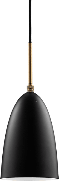 Grasshopper Style Pendant Lamp Black image.
