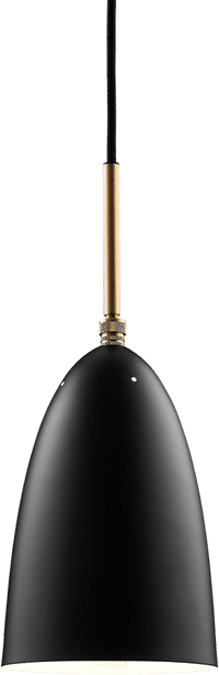 Grasshopper Style Pendant Lamp Black image.