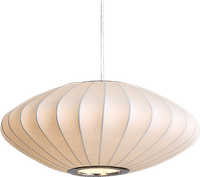 George Nelson Bubble Lamp Medium image.