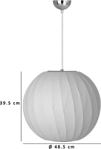 Bubble Lamp Criss Cross Ball Medium image.