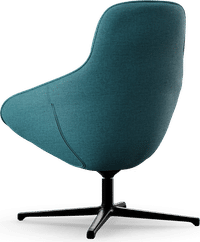 Bugsy High Back Lounge Chair Blue image.