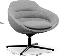 Bugsy Lounge Chair Blue image.