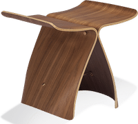 Butterfly Stool Walnut Veneer image.