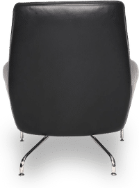 EJ101 Queen Chair Premium Leather/Black  image.