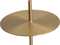 Calibre Coffee Table Small - Brass - White Marble White Marble/Brushed Brass image.