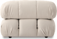 Camaleonda Style Left Arm Sofa Creamy Alcantara/Alcantara image.