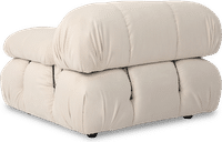 Camaleonda Style Left Arm Sofa Creamy Alcantara/Alcantara image.