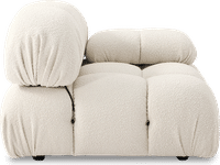 Camaleonda Style Left Arm Sofa Creamy Boucle/Boucle image.