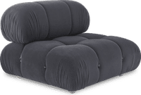 Camaleonda Style Lounge Chair Dark Grey image.
