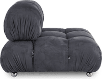 Camaleonda Style Lounge Chair Dark Grey image.