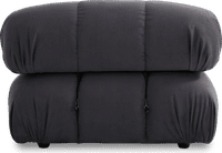 Camaleonda Style Right Arm Sofa Charcoal Grey Alcantara/Alcantara image.