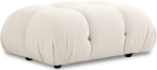 Camaleonda Style Small Ottoman Creamy Boucle/Boucle image.