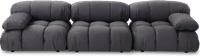 Camaleonda Style Lounge Sofa Charcoal Grey Alcantara/Alcantara image.