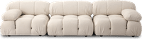 Camaleonda Style Right Arm Sofa Creamy Alcantara/Alcantara image.
