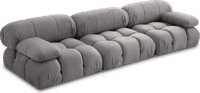 Camaleonda Style Lounge Sofa Light Grey Alcantara/Alcantara image.
