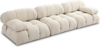 Camaleonda Style Right Arm Sofa Creamy Boucle/Boucle image.