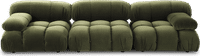 Camaleonda Style Left Arm Sofa Bottle Green Velvet/Velvet image.