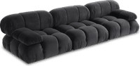 Camaleonda Style Lounge Sofa Dark Grey Velvet/Velvet image.
