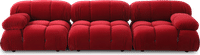 Camaleonda Style Lounge Sofa Dark Red Velvet/Velvet image.