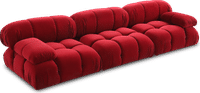 Camaleonda Style Lounge Sofa Dark Red Velvet/Velvet image.