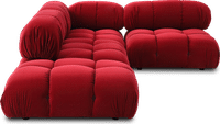 Camaleonda Style Lounge Sofa Dark Red Velvet/Velvet image.