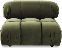Camaleonda Style Lounge Sofa Bottle Green Velvet/Velvet image.