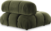 Camaleonda Style Lounge Sofa Bottle Green Velvet/Velvet image.