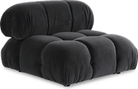 Camaleonda Style Lounge Sofa Dark Grey Velvet/Velvet image.