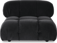 Camaleonda Style Lounge Sofa Dark Grey Velvet/Velvet image.