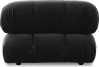 Camaleonda Style Lounge Sofa Dark Grey Velvet/Velvet image.