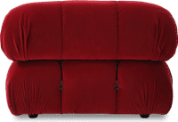 Camaleonda Style Lounge Sofa Dark Red Velvet/Velvet image.