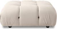 Camaleonda Style Sofa Ottoman Creamy Alcantara/Alcantara image.