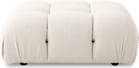 Camaleonda Style Sofa Ottoman Creamy Boucle/Boucle image.