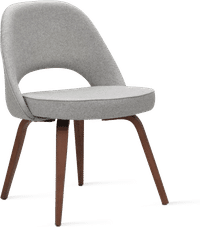 Executive Chair Armless Light Pebble Grey image.