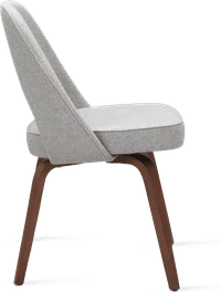 Executive Chair Armless Light Pebble Grey image.